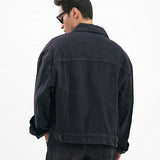 Basic Oversized Jacket - Black