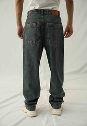 Barrel Fit Jeans - Blue Tint