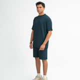 Waffle Knit Twin Set - Blue
