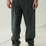 Barrel Fit Jeans - Blue Tint