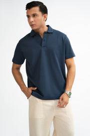 Classic Polo Shirt - Midnight Blue