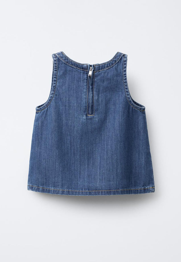DENIM TOP - RINSE