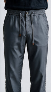 Dress Linen Pant - Charcoal Grey