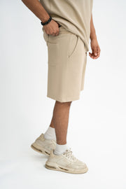 Waffle Knit Twin Set - Cream Beige