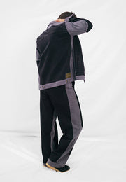 Denim Jacket - Black & Grey