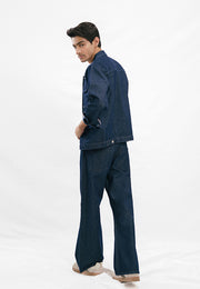 Raw Denim Jacket - Blue