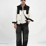 Baggy Cargo Mid Seam - Black