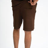 Waffle Knit Twin Set - Chocolate Brown