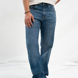 Comfort Slim Fit Technical Jeans - Mid Blue Wash