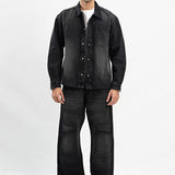 Basic Denim Shirt - Black Stone Wash