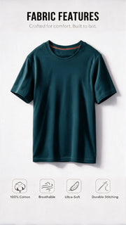 Premium Soft-Touch 
Tee - Ocean Green