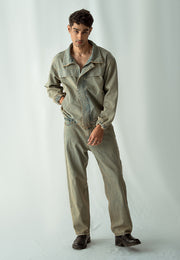 Biker Jacket - Pale Blue