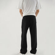 Stripe Denim - Straight Fit Jeans