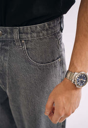 Baggy Fit Jeans - Grey Wash