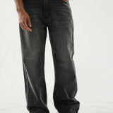 Extra Baggy Jeans Black Stone Wash