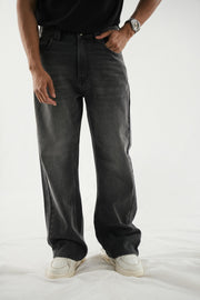 Extra Baggy Jeans Black Stone Wash