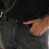 Extra Baggy Jeans Black Stone Wash