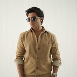 Light Khaki Denim Twin Set