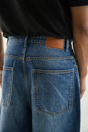 Extra Baggy Jeans Dark Blue