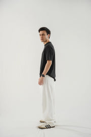 Basic Baggy Jeans - White