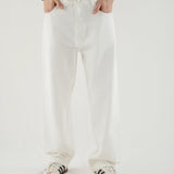Basic Baggy Jeans - White