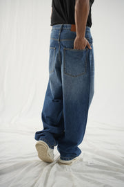 Extra Baggy Jeans Dark Blue