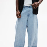 Barrel Fit Jeans - Light Blue