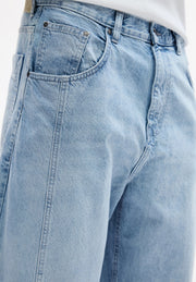 Barrel Fit Jeans - Light Blue