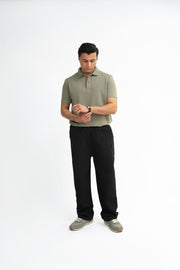 Linen Pants - Classic Black