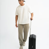 Airy Cotton Oversized T-Shirt - Eternal White