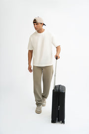 Airy Cotton Oversized T-Shirt - Eternal White