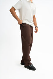 Linen Pants - Chocolate Brown
