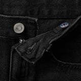 BARREL FIT JEANS - BLACK