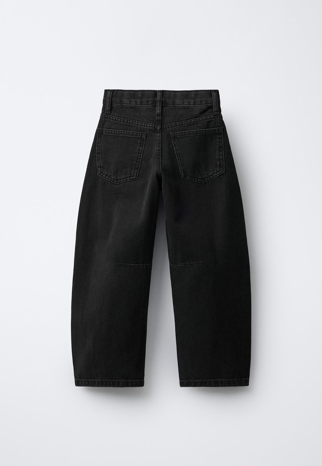 BARREL FIT JEANS - BLACK
