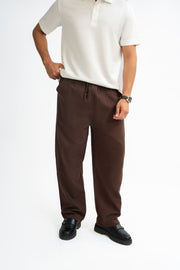 Linen Pants - Chocolate Brown