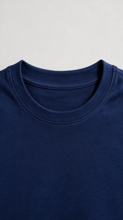 Classic Everyday Tee - Navy Blue