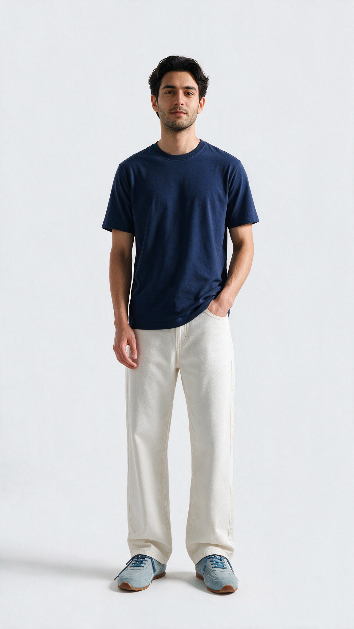 Classic Everyday Tee - Navy Blue
