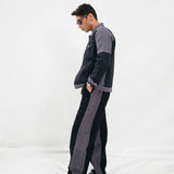 Denim Twin Set - Black & Grey