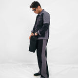 Denim Twin Set - Black & Grey