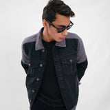 Denim Twin Set - Black & Grey