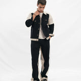 Denim Twin Set - Black & White