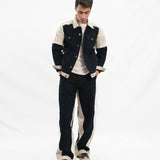 Denim Twin Set - Black & White