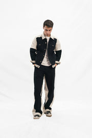 Denim Jacket  - Black & White