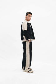 Denim Jacket  - Black & White