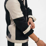 Denim Twin Set - Black & White