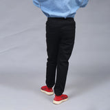 Rib Jogger Pant (Black Wash)