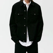Premium Black Denim Jacket