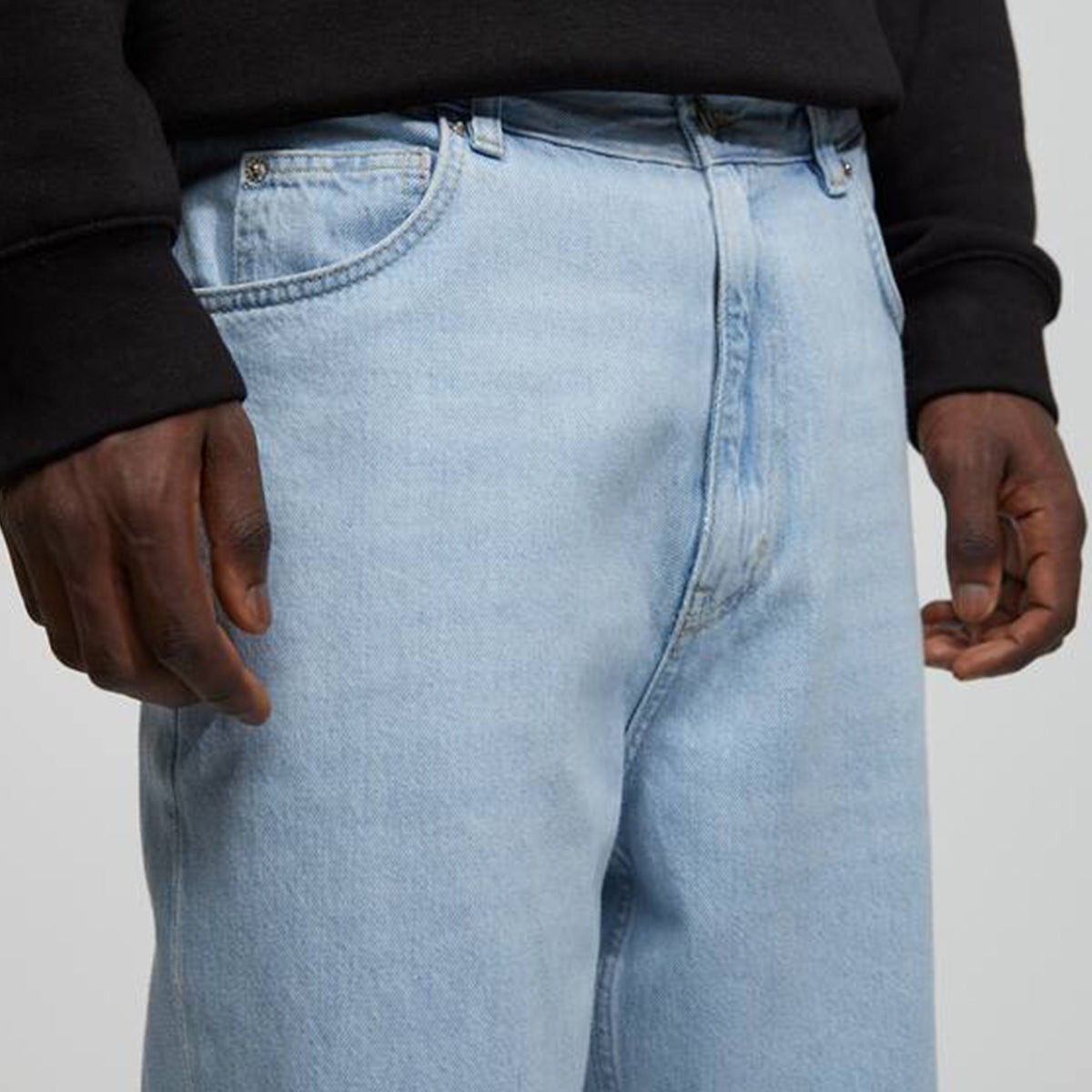 Light Blue Baggy Jeans – The Denim Company