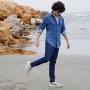 Single Pocket Shirt Blue