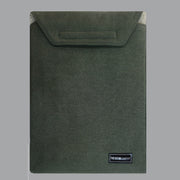 Denim Laptop Sleeve Velcro (Khaki)